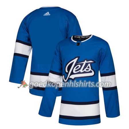 Winnipeg Jets Blank Adidas 2018-2019 Alternate Authentic Shirt - Mannen